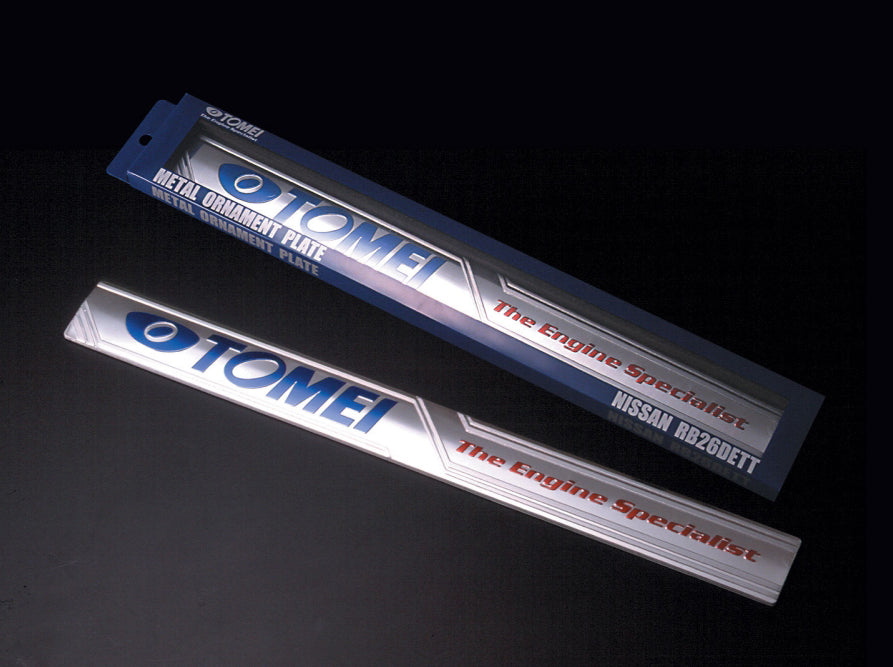 TOMEI METAL ORNAMENT PLATE  For SKYLINE GT-R BNR32 BCNR33 BNR34 RB26 191169