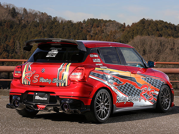 R'S RACING SERVICE HIGH PERFORMANCE AERO REAR WING ALL FRP FOR SUZUKI SWIFT SPORTS ZC33S B33-102F