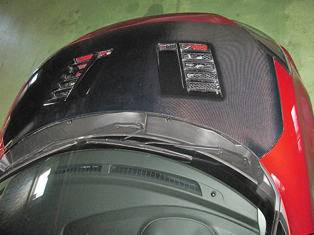 R'S RACING SERVICE SUPER COOL AERO BONNET CARBON FOR SUZUKI SWIFT SPORTS ZC33S B33-105C