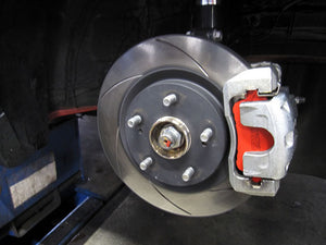R'S RACING SERVICE SLIT ROTOR FRONT (LEFT AND RIGHT SET) FOR SUZUKI SWIFT SPORTS ZC33S S33-202