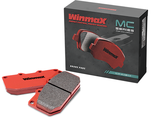 WINMAX MINI CIRCUIT MC2 REAR BRAKE PAD FOR VOLKSWAGEN EOS 1FCAW 2.0 TSI MC2-791