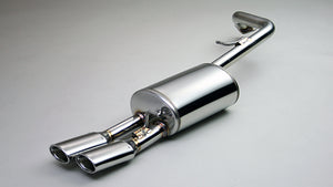 GANADOR PBS-S POLISHED EXHAUST FOR TOYOTA PRIUS ALPHA ZVW40W 41W MODELLISTA 2ZR-FXE 1.797CC PAE-037