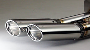 GANADOR PBS-S POLISHED EXHAUST FOR TOYOTA PRIUS ALPHA ZVW40W 41W MODELLISTA 2ZR-FXE 1.797CC PAE-037