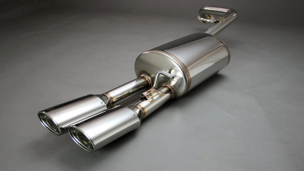 GANADOR PBS-S POLISHED EXHAUST FOR TOYOTA PRIUS ALPHA ZVW40W 41W MODELLISTA 2ZR-FXE 1.797CC PAE-037M