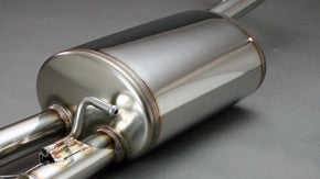 GANADOR PBS-S POLISHED EXHAUST FOR TOYOTA PRIUS ALPHA ZVW40W 41W MODELLISTA 2ZR-FXE 1.797CC PAE-037M