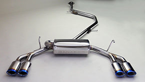 GANADOR PBS-S TITANIUM EXHAUST FOR TOYOTA PRIUS 50 2WD ZVW51 ZVW50 MODELLISTA 2ZR-FXE 1,797CC PAE-075ST