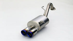 GANADOR PASION EVO TITANIUM POLISHED EXHAUST FOR TOYOTA YARIS MXPH10 MXPH14 2WD MXPA10 KSP210 MODELLISTA M15A-FXE 1NM 1,490CC PAE-089TPO