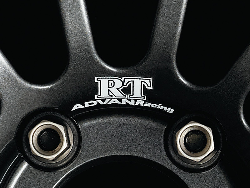 YOKOHAMA ADVAN RACING RT STICKER WHITE V0212