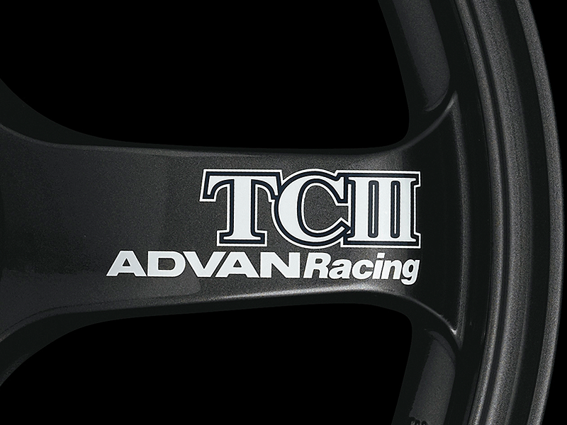 YOKOHAMA ADVAN RACING TCIII STICKER WHITE V0226