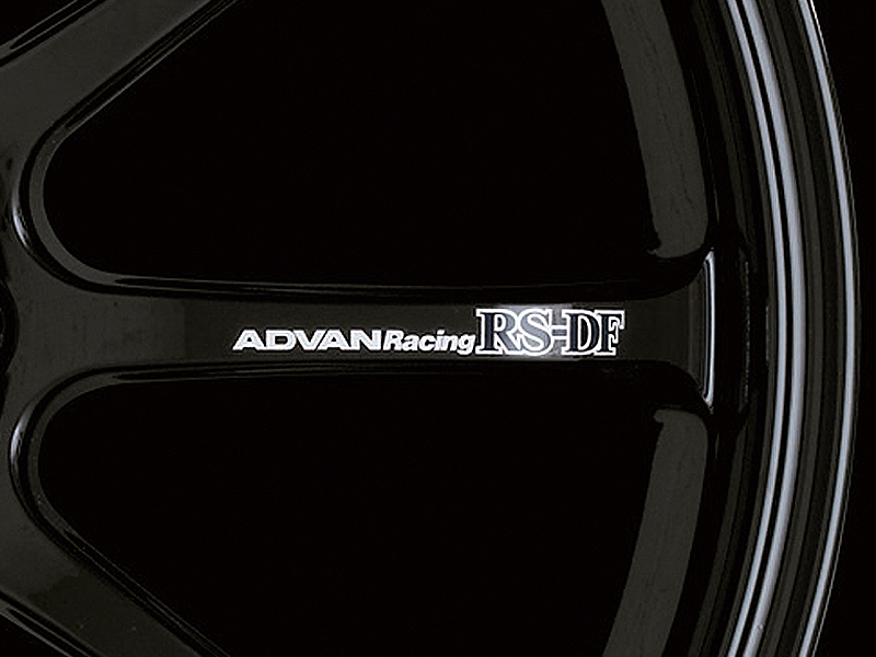 YOKOHAMA ADVAN RACING RS-DF STICKER WHITE V0988