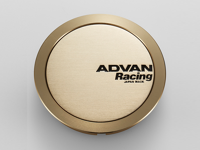 YOKOHAMA Φ63 FULL FLAT LIGHT GOLD ALUMITE CENTER CAP FOR  V1212