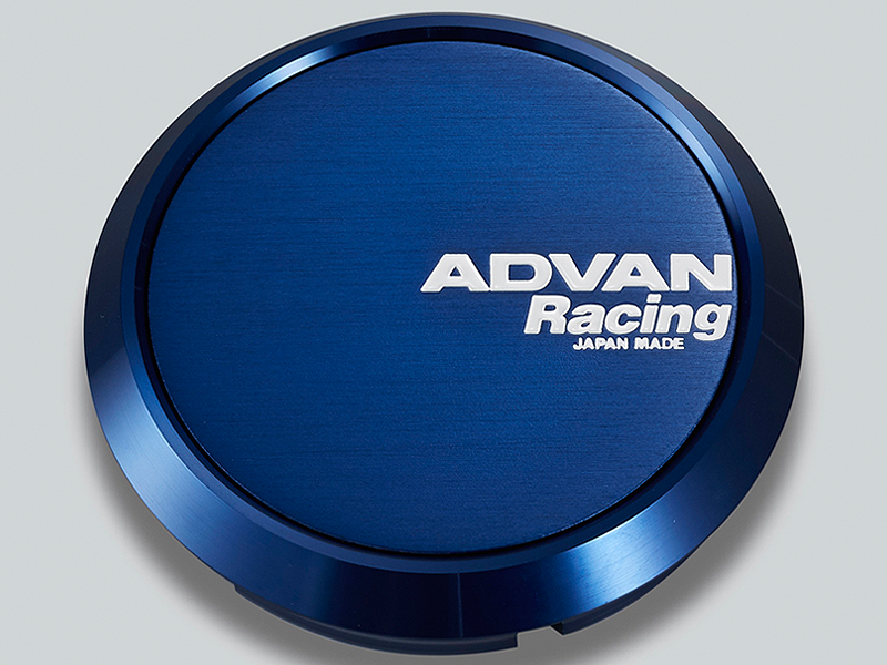 YOKOHAMA Φ73 FLAT BLUE ALUMITE CENTER CAP FOR  V2081