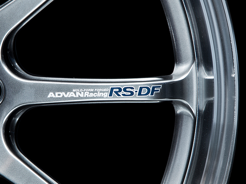 YOKOHAMA ADVAN RACING RS-DF PROGRESSIVE STICKER SILVER V2381