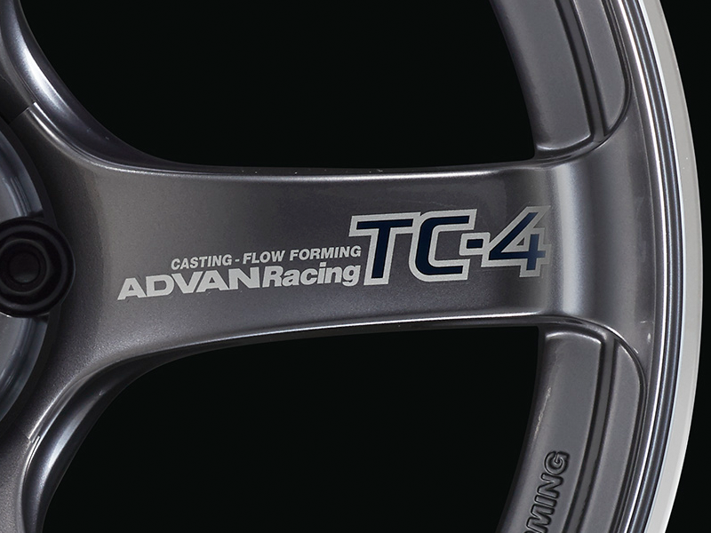 YOKOHAMA ADVAN RACING TC-4 STICKER BL 15/16 V4167