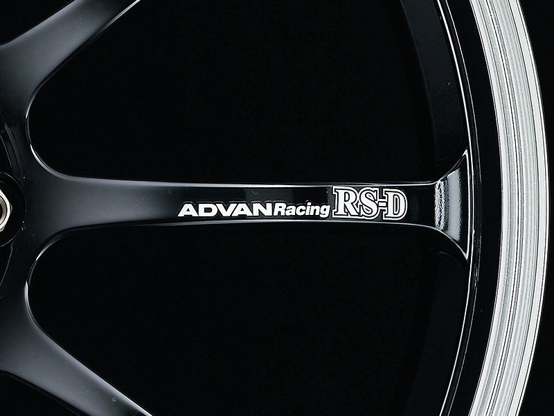 YOKOHAMA ADVAN RACING RS-D STICKER WHITE Z9340