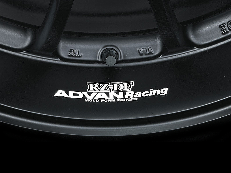 YOKOHAMA ADVAN RACING RZ-DF STICKER WHITE Z9851