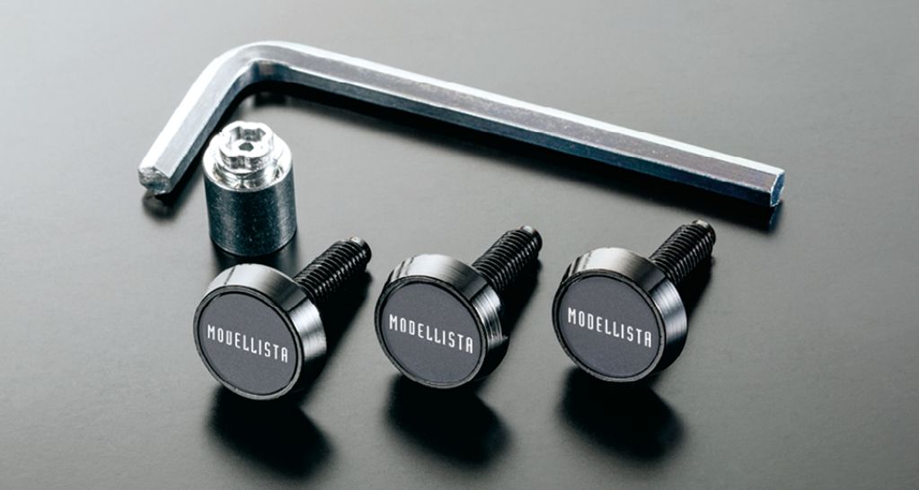 MODELLISTA SECURITY NUMBER PLATE BOLT FOR TOYOTA LAND CRUISER 250 MSA10-00001