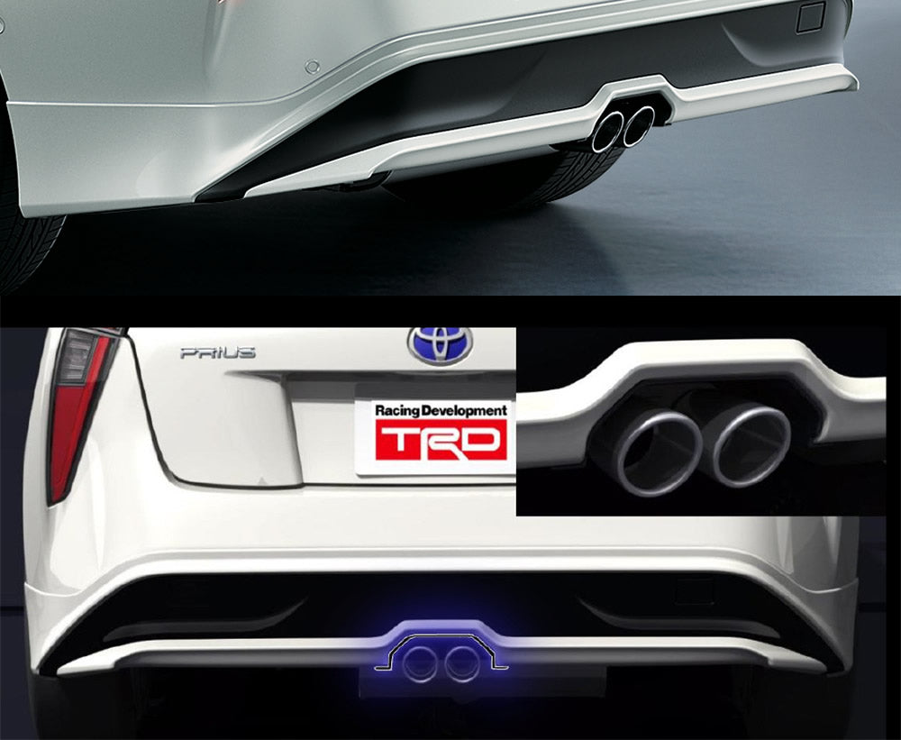 TRD HIGH RESPONSE MUFFLER VER.S TRD REAR SPOILER  For TOYOTA PRIUS 5#  MS153-47007