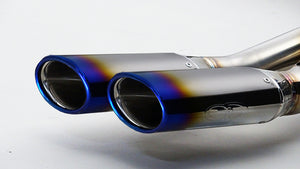 GANADOR PASION EVO TITANIUM EXHAUST FOR TOYOTA VOXY NOAH ZWR90W 2WD MODELLISTA 2ZR-FXE 1,797CC PAS-093MST