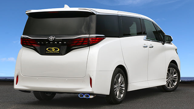 GANADOR PASION EVO TITANIUM EXHAUST FOR TOYOTA ALPHARD AGH40W 2WD 2AR-FE 2,493CC PAS-107ST