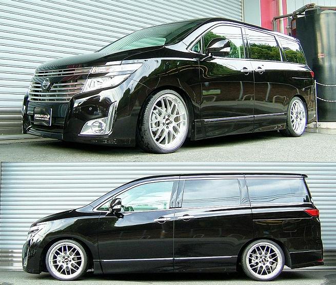 RS-R SUPER-I COILOVER SUSPENSION RECOMMENDED SPRING RATE FOR NISSAN ELGRAND PE52 SIN860M