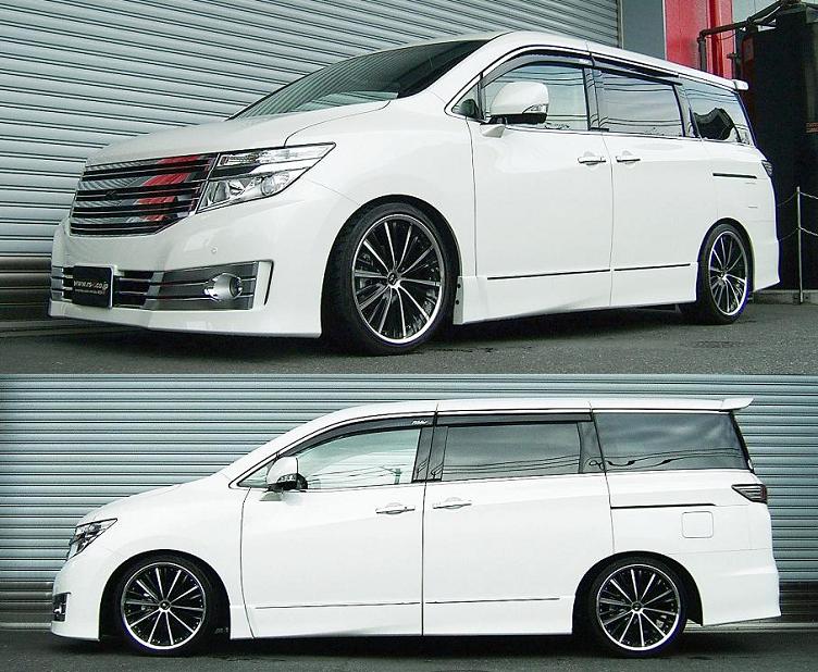 RS-R BEST-I COILOVER SUSPENSION RECOMMENDED SPRING RATE FOR NISSAN ELGRAND PE52 BIN860M