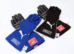 ENDLESS PUMA RACING GLOVES BLACK S FOR  GSP-PRG-BK-S