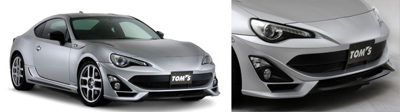 TOMS FRONT BUMPER CARBON GALAXY BLUE SILICA E8H  FOR  86 ZN6   52110-TZN63-E