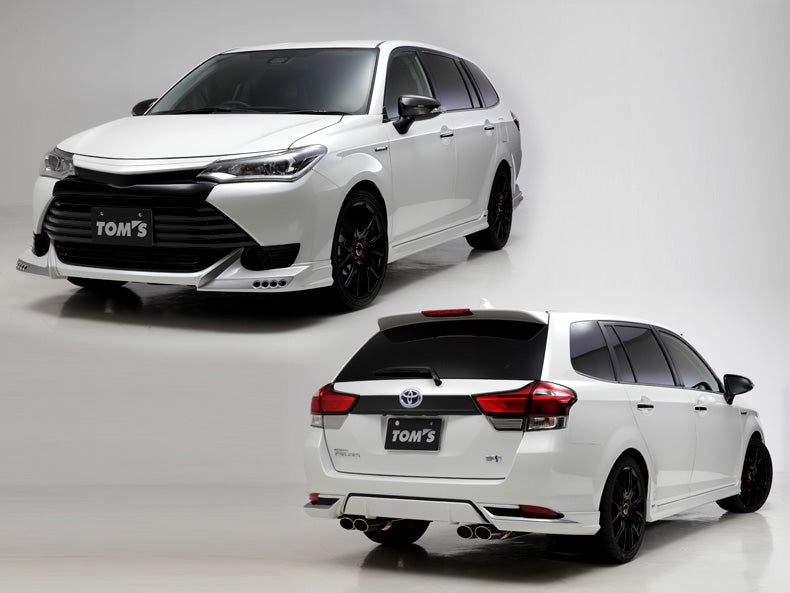 TOMS BACK DOOR GARNISH PAINTED FOR  COROLLA FIELDER NKE165 NZE16#NRE16#ZRE16#  51083-TNE16-01