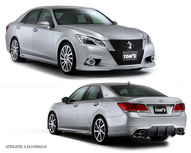 TOMS FRONT SPOILER GASOLINE UNPAINTED FOR  CROWN ATHLETE GRS21#  52110-TGS14-Z