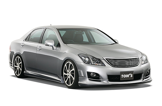 TOMS REAR UNDER SPOILER STOCK MUFFLER BLACK 202  FOR  CROWN HYBRID GWS204  52159-TGS07-B