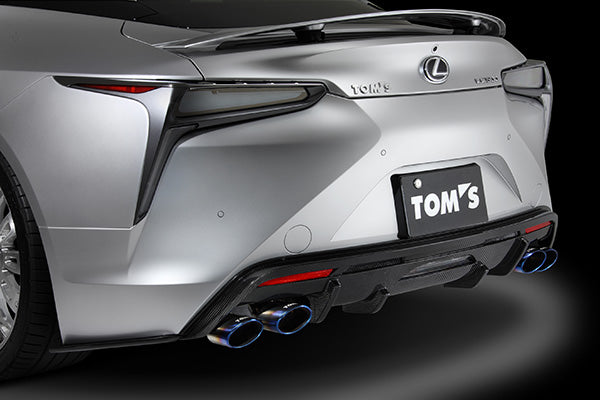 TOMS REAR BUMPER DIFFUSER DRY CARBON STEEL FOR  LC500 LC500H URZ100 GWZ100  52159-TUZ10