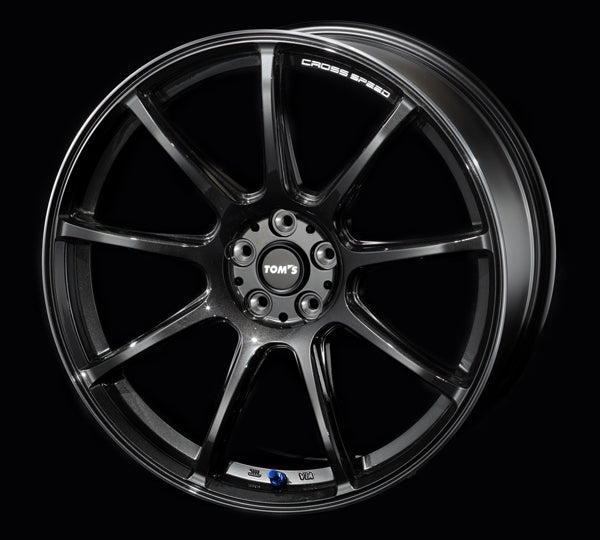 TOMS 18-INCH ALUMINUM WHEEL TOM'S CROSS SPEED 18×7.5J +45 5X100 FOR TOYOTA 86 ZN6 42610-TH403