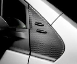 TOMS CARBON SHEET FRONT PILLAR COVER FOR  PRIUS ZVW5#  08231-TZW50-02