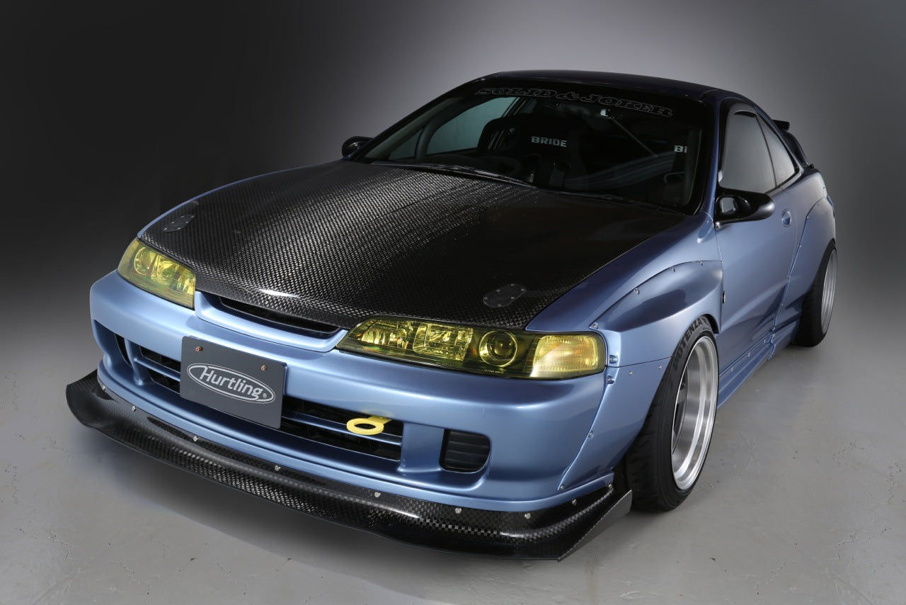 VARIS SOLID JOKER TY-R NORMAL BODY FRONT SPOILER 3K CARBON FOR HONDA INTEGRA DC2 HA-H001