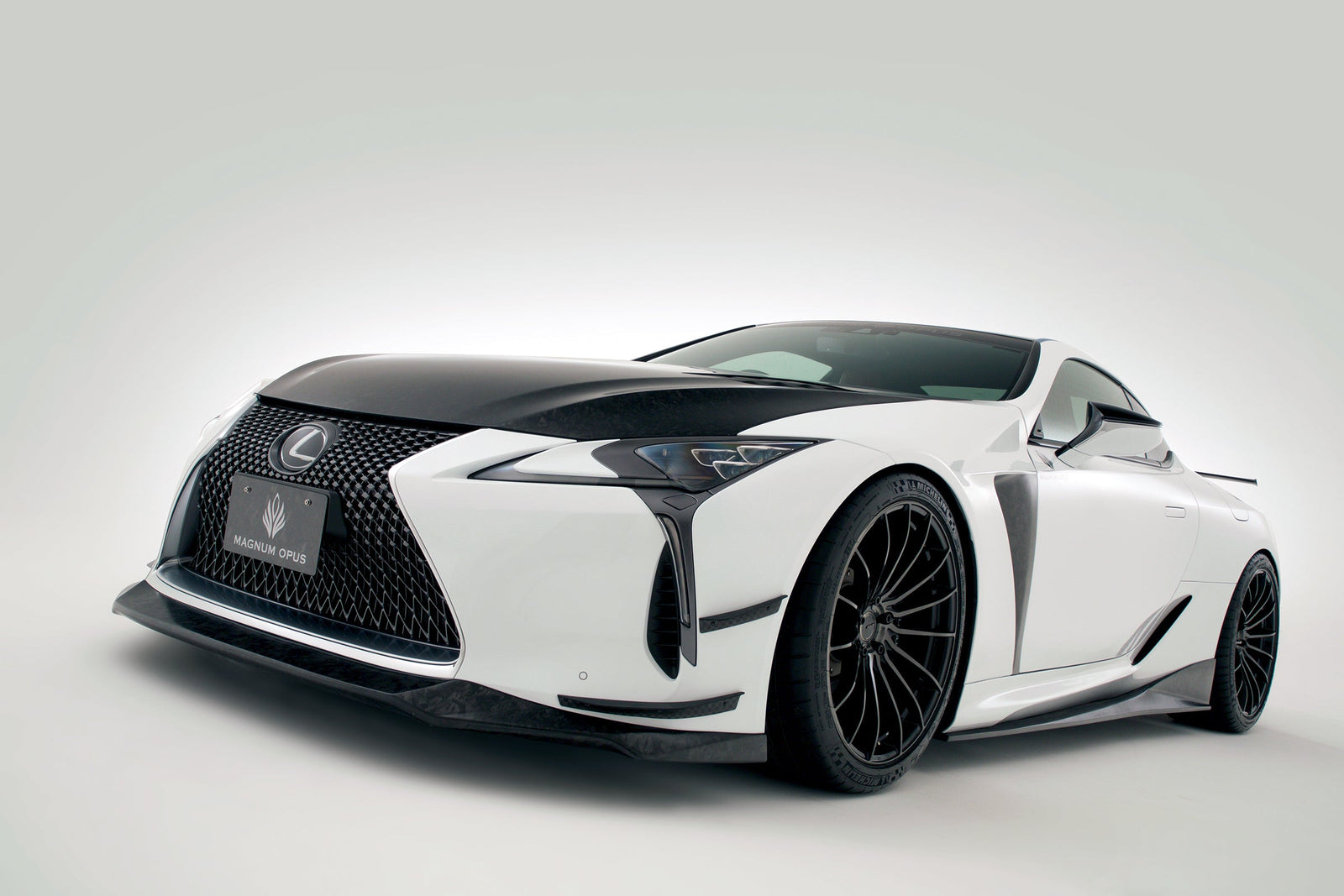 VARIS MAGNUM OPUS FRONT SPOILER CARBON FOR LEXUS LC USC10 VALE-009C