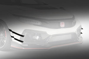 VARIS ARISING-II DOUBLE CANARD CARBON FOR HONDA CIVIC TYPE R FK8 VAHO-021