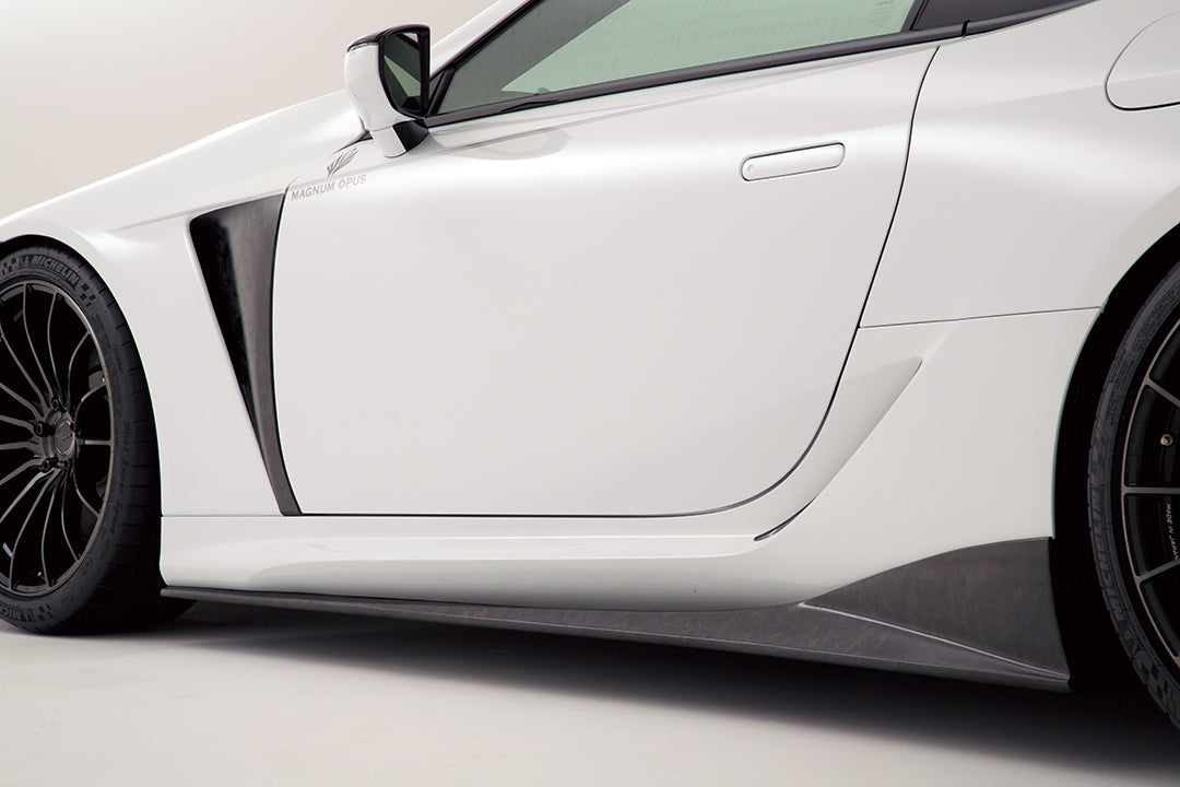 VARIS MAGNUM OPUS SIDE SKIRT CARBON FOR LEXUS LC USC10 VALE-012C