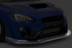 VARIS WIDE BODY KIT FRONT LIP FOR WIDE BODY KIT CARBON FOR SUBARU IMPREZA VAB WRX STI S4 VASU-217C