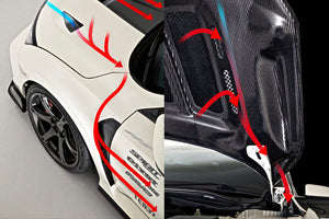 VARIS ARISING-I COOLING BONNET HOOD VSDC FOR HONDA CIVIC TYPE R FK8 VBHO-105V
