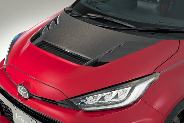 VARIS ARISING-I COOLING BONNET HOOD CARBON+ NO CLEAR PAINT FOR TOYOTA GR YARIS GXPA16 VBTO-151