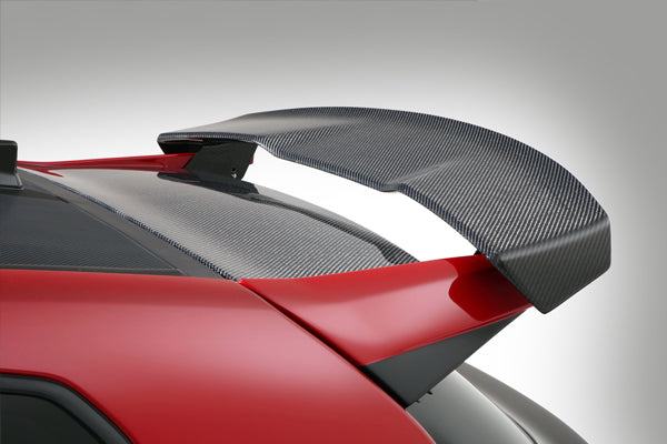 VARIS ARISING-I GT-WING HYPER NARROW II 1200MM AND WING BASE SET FRP AND CARBO+ FOR TOYOTA GR YARIS GXPA16 VATO-337