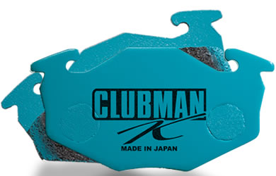 PROJECT MU RACING CLUBMAN K FRONT BRAKE PADS FOR SUBARU STELLA LA100F F582-CLUBMAN-K