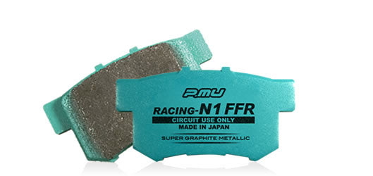 PROJECT MU RACING RACING-N1 FFR REAR BRAKE PADS WITHOUT SENSOR FOR VOLVO 4B 1.8 R520-RACING-N1-FFR