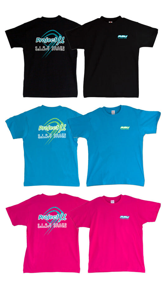 PROJECT MU ORIGINAL T-SHIRT BLUE XL FOR  PMURT-XL-BL