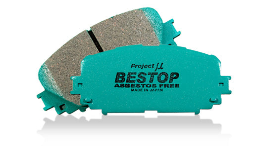 PROJECT MU STREET BESTOP REAR BRAKE PADS FOR MAZDA ATENZA GY3W R457-BESTOP