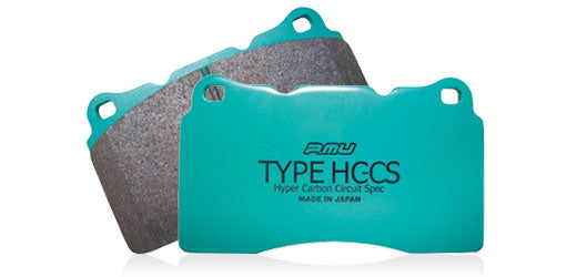 PROJECT MU STREET SPORTS TYPE HC-CS REAR BRAKE PADS FOR TOYOTA GR COROLLA GZEA14H R004H1-TYPE HC-CS