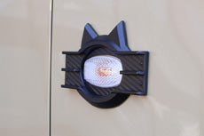 KENSTYLE BLACK CAT SIDE TURN SIGNAL GARNISH SET, ONE EACH FOR LEFT AND RIGHT FOR  KENSTYLE-00029