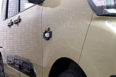 KENSTYLE BLACK CAT SIDE TURN SIGNAL GARNISH SET, ONE EACH FOR LEFT AND RIGHT FOR  KENSTYLE-00029