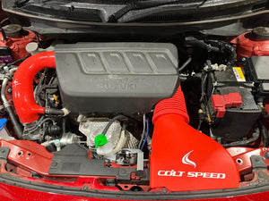 COLT SPEED HIGH FLOW INTAKE RED DUCT AND BLACK HOSE COLLAR FOR SUZUKI SWIFT SPORTS ZC33S CSD0104-096